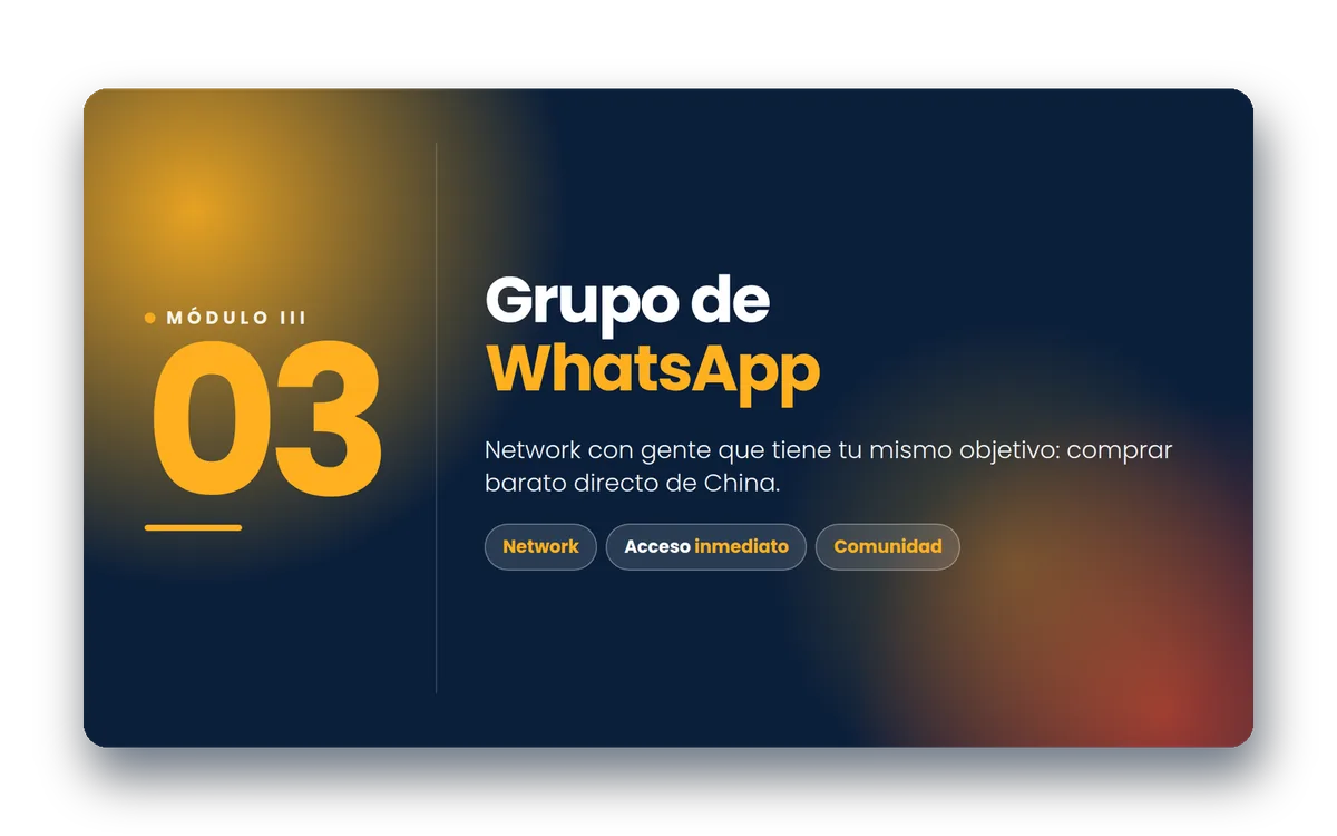 Bono: Grupo de WhatsApp