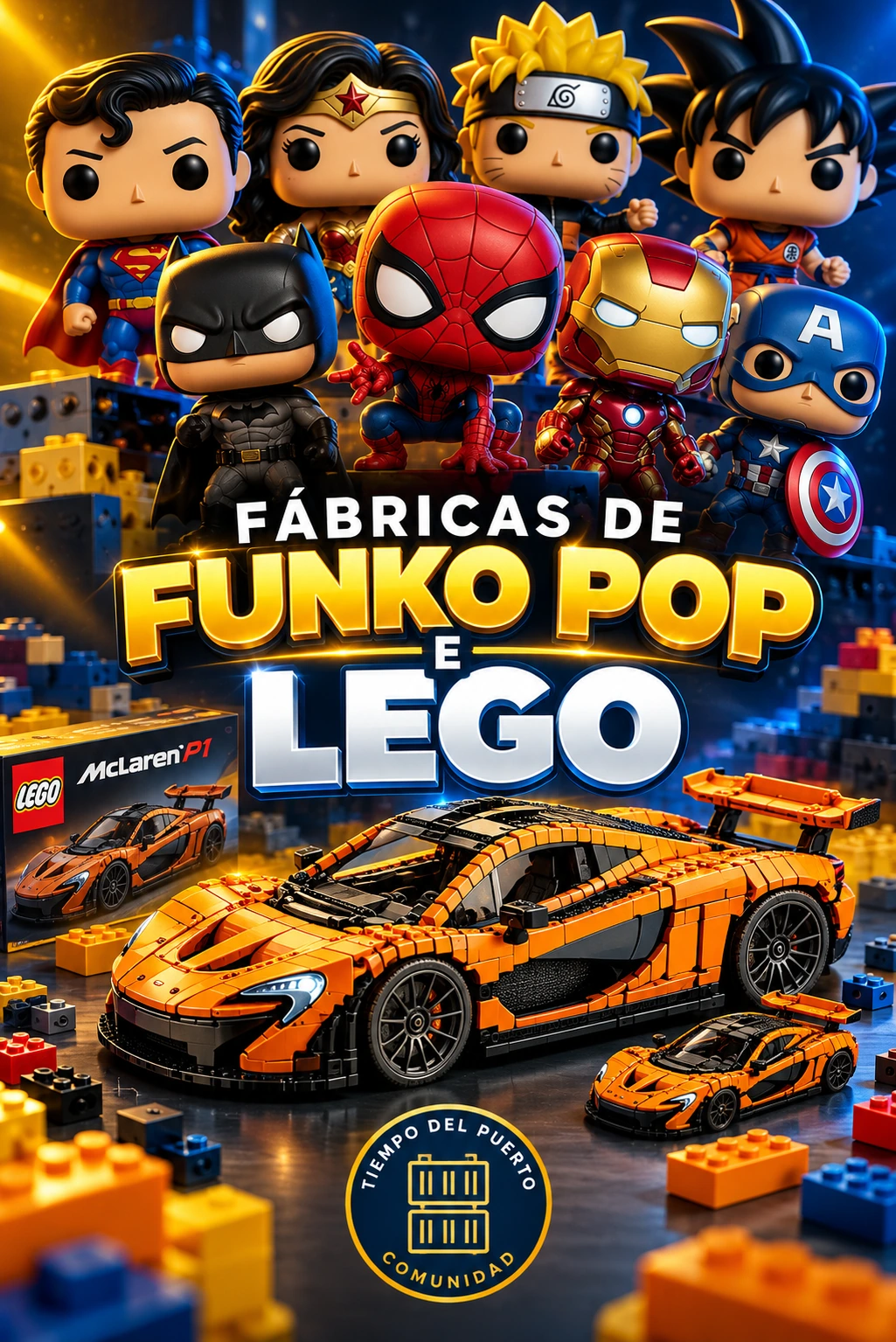 Fábricas de figuras y bloques de construcción