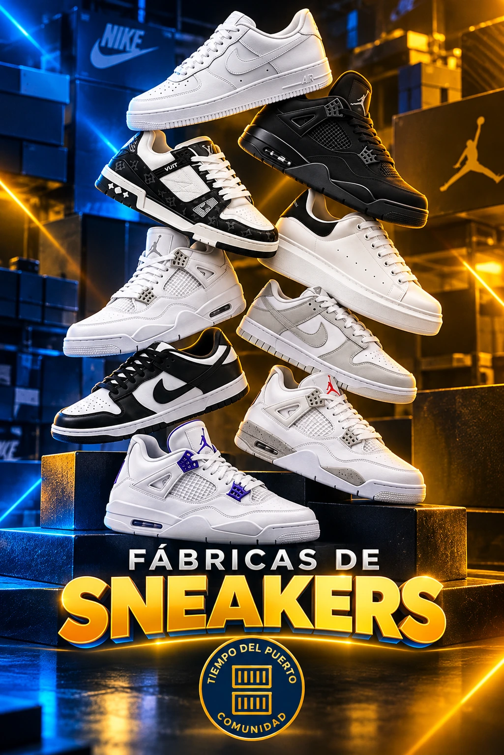 Fábricas de sneakers