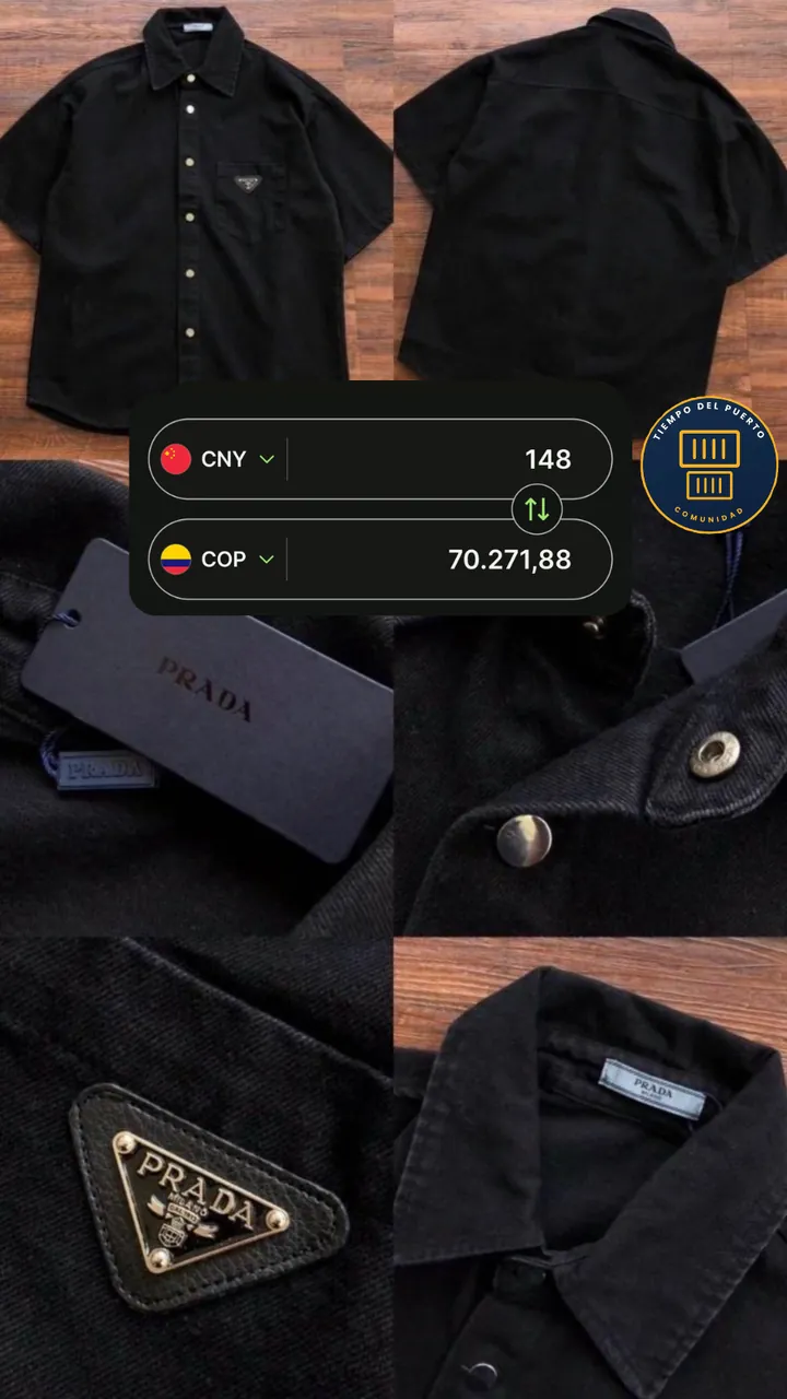 Camisa de un catálogo de la lista