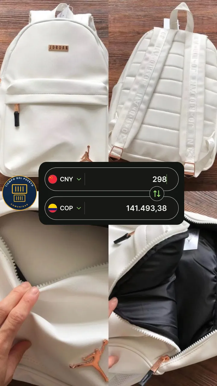 Mochila de un catálogo de la lista
